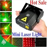 TSSS® Mini Portable Projector Holographic Stage Light DJ Disco Party Lighting Show Pub Club Bar Wedding high quality,24 months warranty+Free Gift
