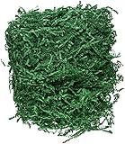 1/2 LB Crinkle Cut Paper Shred - Green