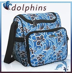 DOLPHINS Diaper Bag Cute Dolphin - Baby Bag for New Dad Father or Mom NEW Mother Baby Shower Gift Idea