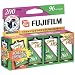 Fujifilm Super HQ 200 Speed 24 Exposure 35mm Film (4 Pack)