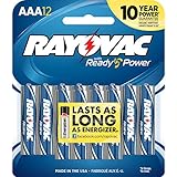 Rayovac 824-12C Maximum AAA Alkaline - 12 Pack