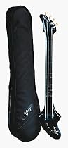 Fender Black Ashbory Fretless Electric Bass Guitar With Gig Bag - New!