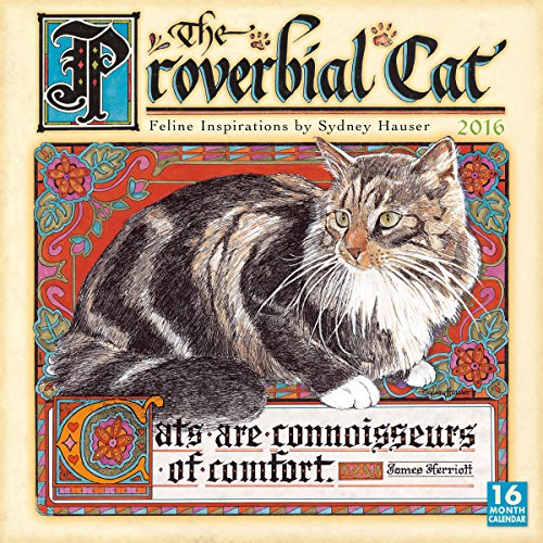 Proverbial Cat 2016 Wall Calendar
