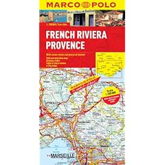 French Riviera, Provence Marco Polo Map (Marco Polo Maps)