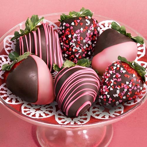 6 Love Berries Chocolate Covered Strawberries