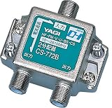 YAGI 屋内用2分配器一タンシ電通型 F型 CS-772B-B