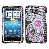 HTC Inspire 4G 4-G Desire HD Cell Phone Full Diamond Crystals Bling Protect ....