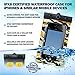 ★BLACK FRIDAY SALE★ H2NO® IPX8 Certified Universal Waterproof Cell Phone Carrying Case For Apple iPhone 6, (not 6 Plus), 5s, 5, Galaxy S5, S4 S3, HTC One & Other Similar Sized Devices