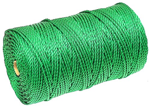 FarmGarden 防獣ネット・関連用具 ネット用張りロープ(緑) 4mm×250m 7509