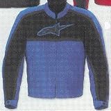 ALPINESTARS TITAN WP TEXTILE JACKET BLACK/BLUE 3X 320156-17-3XL