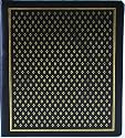 Pinnacle Frames and Accents Black Diamond 100-Page Magnetic Photo Album