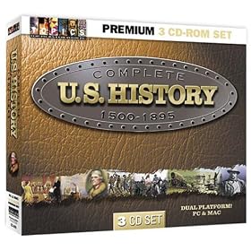 Complete U.S. History 1500-1895 3 CD-ROM Set (Jewel Case)