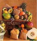 Tropical Fruit Hamper with Three Dried Fruit Items (14 Lbs)