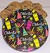 Gourmet Food : Scott's Cakes 1 lb. Oatmeal Raisin Cookies in a Celebrate Tin