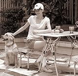 FREE GIFT WRAP INCLUDED-OASIS Compact Table and Benches-3 YEARS WARRANTY-HIGH QUALITY PRODUCT...A BONUS SOLAR RECHARGEABLE LED FLASHLIGHT INCLUDED WITH YOUR TABLE..