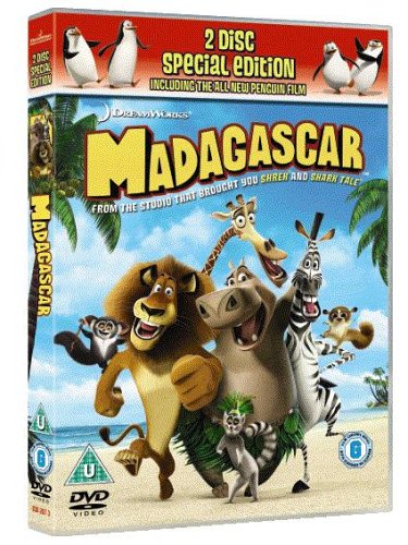 Childrens Toyshop  DVD : Madagascar and Penguin Christmas Caper (Two disc set) [2005]