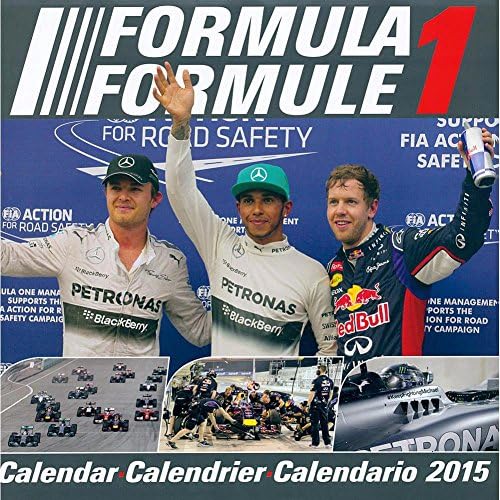 2015 Formula 1 Wall Calendar