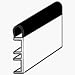 Gossen Corp. 412007986 Rees Stick Doorjamb-Up Weatherstrip Kit