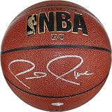 Paul Pierce Autographed Indoor/Outdoor Basketball with 08 Finals MVP Inscription
