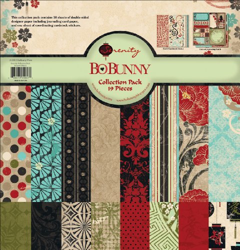 Image of Bo Bunny Press - Serenity Collection - 12 x 12 Collection Pack