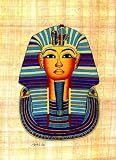 Tutankhamon Authentic Handcrafted Ancient Egyptian Papyrus