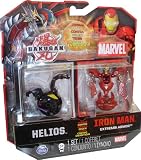 Bakugan versus Marvel - 2 pack - Helios Vs Iron Man - Extremis ArmorIMAGE