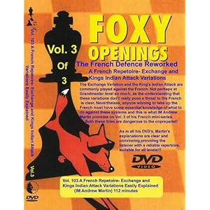 The French Defense Reworked, Vol. 3 - Chess Opening DVD by 