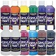 Sargent Art 22-2399 8-Ounce Acrylic Paint, 12 Piece Set