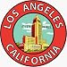 Fridgedoor Los Angeles City Hall Travel Decal Magnet