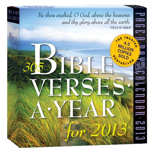 365 Bible Verses a Year 2013 Page-A-Day Calendar