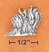 Animals Ch-3158 : Sterling Silver 3d Antiqued Shih-Tzu Animals Ch-3158 : Sterling Silver 3d Antiqued Shih-Tzu
