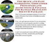 The Quick and Easy Marketing, Godfather Principles and Accounting & Finance for Bangle Bracelets Biz 3 CD Package