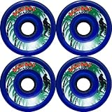 BIGFOOT PARADISE Longboard Wheels 76mm Blue 78a Abec 9