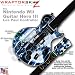 Radioactive Blue Skin by WraptorSkinz TM fits Nintendo Wii Guitar Hero III (3) Les Paul Controller (GUITAR NOT INCLUDED)