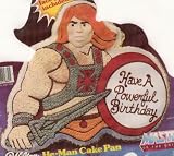 Wilton He-Man Muscle Man ~ Masters of the Universe ~ Warrior Princess ~ Cake Pan (2105-3184, 1983) Retired Collectible
