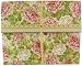 Pink Florals Spring Romantic shabby roses Accordeon expandable file folder