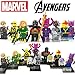8pcs Marvel Super Heroes Avengers Batman Poison Ivy/Deadpool/Hawkeye Minifigures Figures Model Building Blocks Bricks Learning Educational Toys Gift for Children Kids