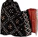 Shawls Wool Winter Fashion in Tie & Dye Print in in Wool Fabric 80 x 35 inches (tdswl333)