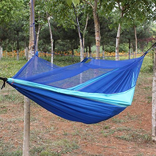 CXYY Shatter-resistant nets parachute silk hammock security anti-mosquito nets hammock 260*138CM 210T