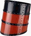 Authentic Models RL001 Steamship Waste Basket - Pack of 2