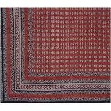 Bed Spreads Cotton Block Print Coverlet (bcov514)