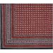 Bed Spreads Cotton Block Print Coverlet (bcov514)