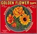 Redlands Golden Flower Rose California Poppy Orange Citrus Fruit Crate Box Label Art Print
