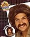 Brown 70s Bee Gee Wig