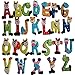 GBSELL 26pcs Alphabet A-Z Wooden Magnets Child Educational Cartoon Toy