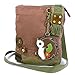 Patch Crossbody Bag-Hedgehog(Mauve)