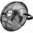 Air King 9312 Powder-Coated Steel Multi-Mount Wall Fan, Black