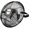 Air King 9312 Powder-Coated Steel Multi-Mount Wall Fan, Black