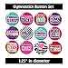 Gymnastics Buttons