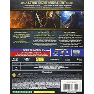 Le Hobbit : Un voyage inattendu [Version longue - Blu-ray + DVD + Copie digitale]